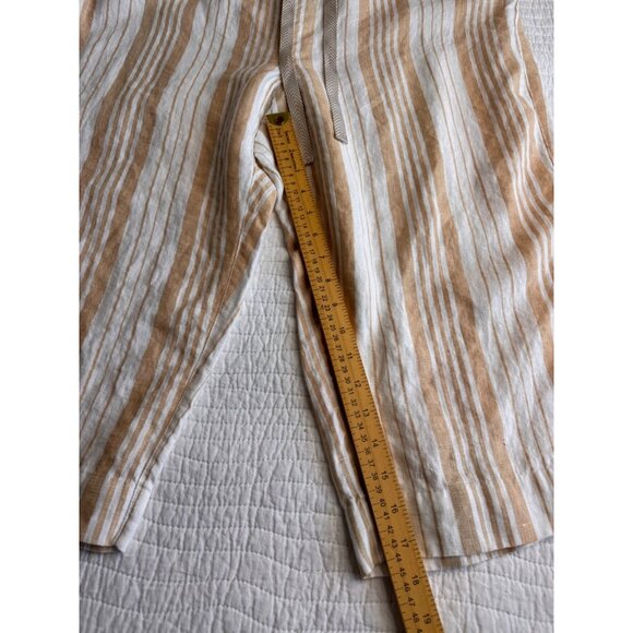 NWOT Chicos Set Pullover Stretchy Top & Cropped Linen Bottom SZ 3P/XL - Picture 12 of 16
